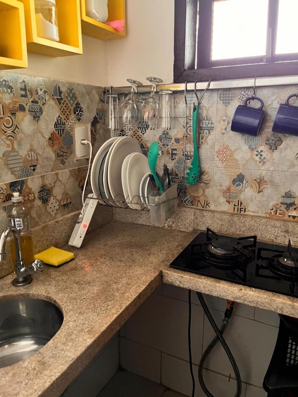Praia Comprida Flats Abraão Eksteriør billede